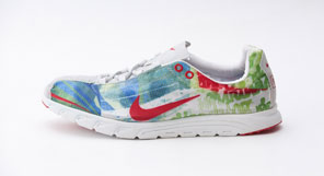 NIKE MAYFLY - WHITE/SPORT RED-JETSTREAM - 310703 161