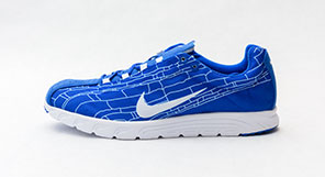 NIKE MAYFLY - RACER BLUE/WHITE - 310703 411