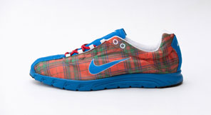 NIKE MAYFLY - SPRT RD/ARGN BL-WHITE (TARTAN) - 308179 641